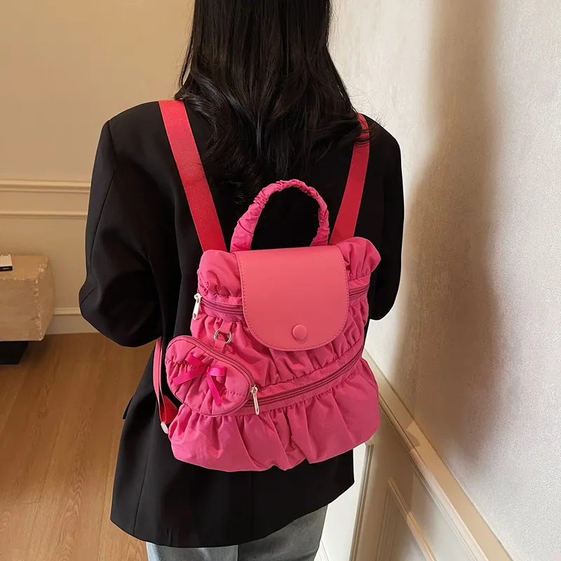 CORE BIRD Fabric Backpack Women's Multicolor-32