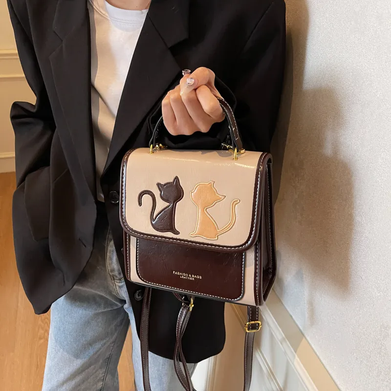 CORE BIRD PU Backpack Regular Women's Multicolor-7
