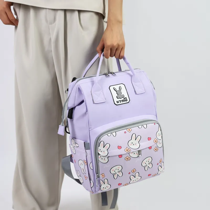 CORE BIRD Oxford Backpack Regular Women's Multicolor-11