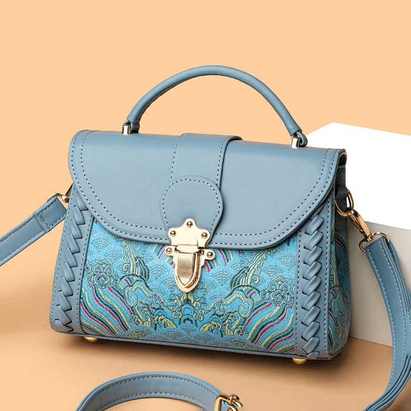 CORE BIRD PU Handbag Regular Women's Multicolor-9