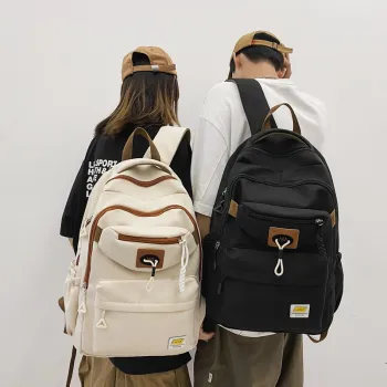 CORE BIRD Nylon Backpack Regular Unisex Multicolor