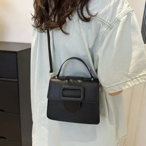 CORE BIRD PU Shoulder Bag, Crossbody Bag, Handbag Women's Black/White/Pink/Blue