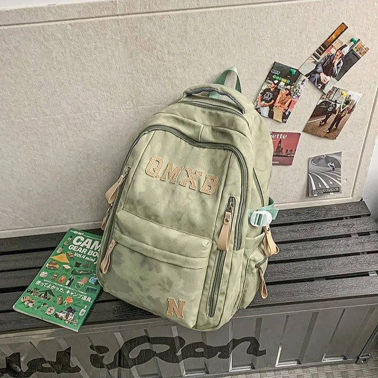 CORE BIRD Nylon Backpack Unisex Multicolor-5