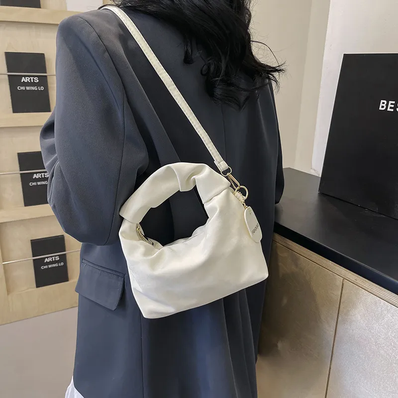 CORE BIRD PU One Shoulder Handbags Women's Pink/White/Silver/Black-4