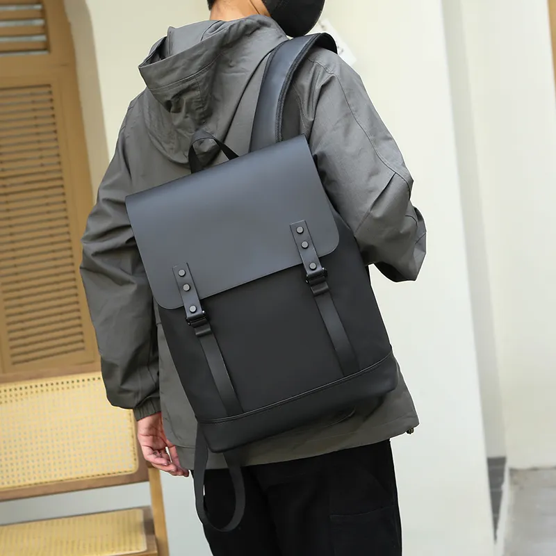 CORE BIRD Nylon Backpack Men's Multicolor-10
