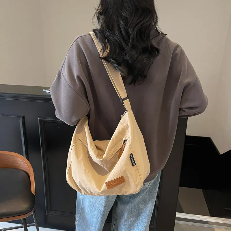 CORE BIRD Fabric Shoulder Bag Unisex Multicolor-22