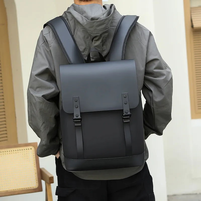CORE BIRD Nylon Backpack Men's Multicolor-8