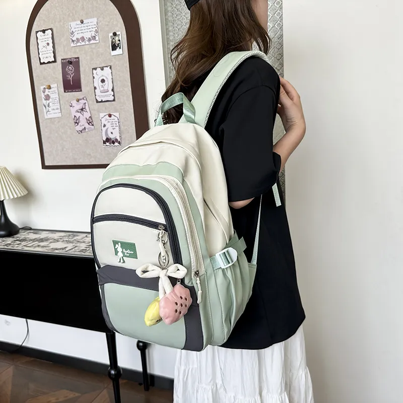 CORE BIRD Nylon Backpack Regular Women's Multicolor-8