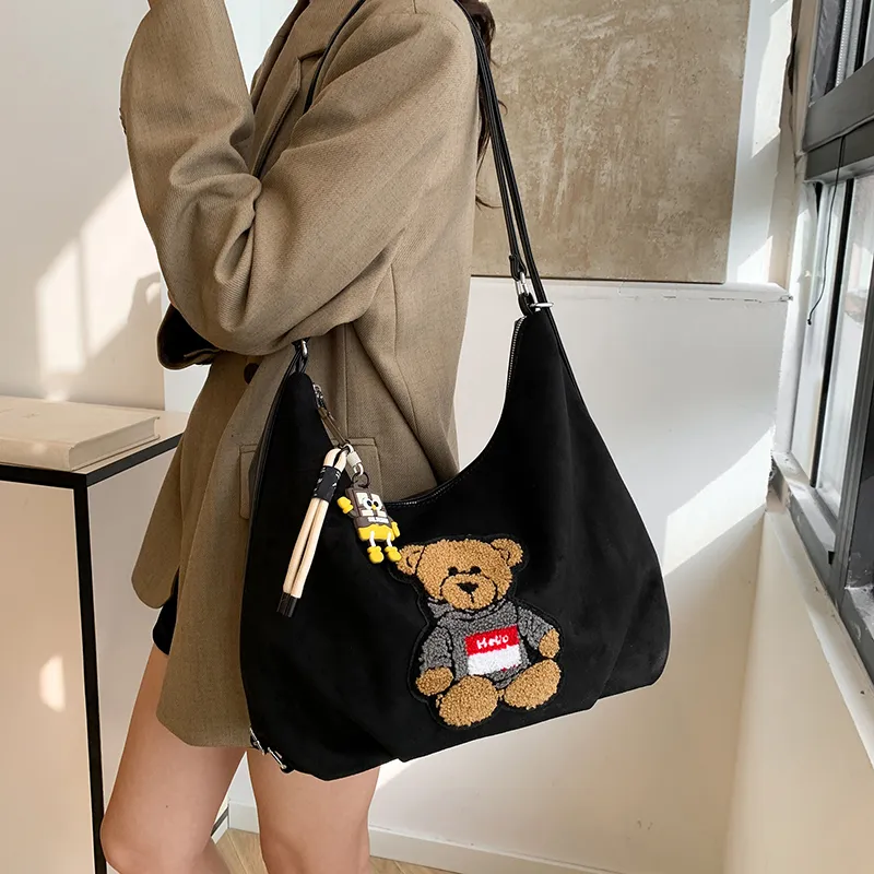 CORE BIRD PU Double Shoulder Crossbody Bag, Shoulder Bag Regular Women's Brown/Red/Coffee/Black-20