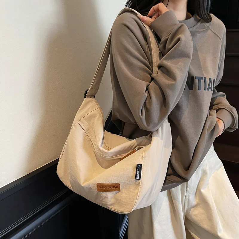 CORE BIRD Fabric Shoulder Bag Unisex Multicolor-3