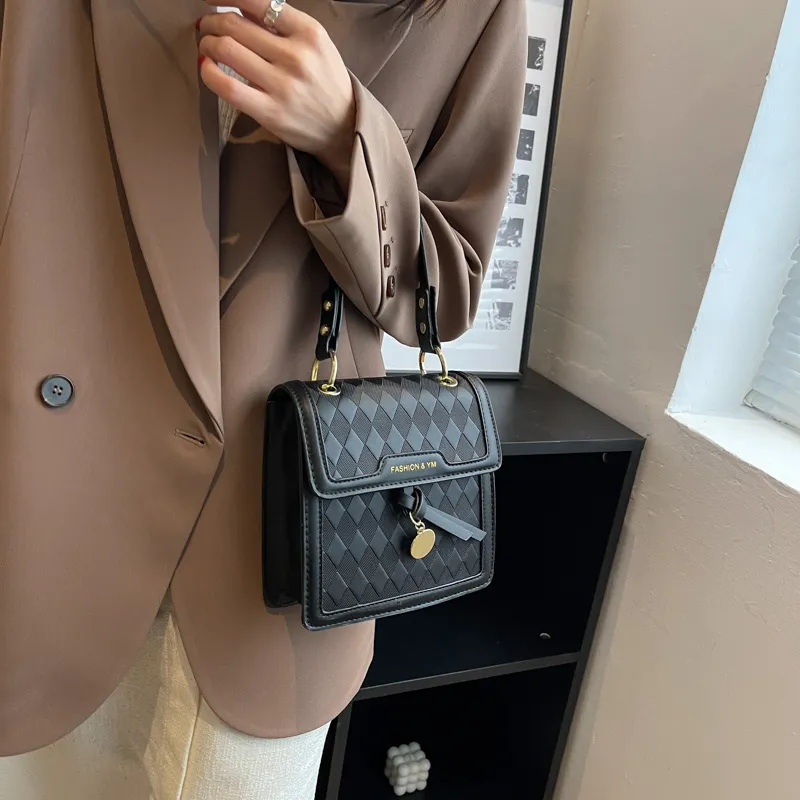 CORE BIRD PU Shoulder Bag, Crossbody Bag, Handbag Women's Black/Green/Coffee-11