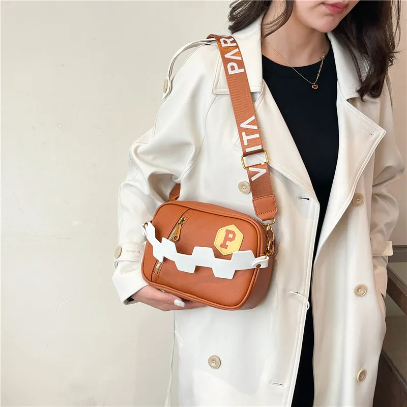 CORE BIRD PU Crossbody Bag Regular Women's Multicolor-26