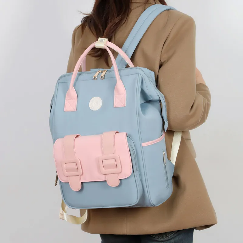 CORE BIRD Oxford Backpack Regular Women's Multicolor-12