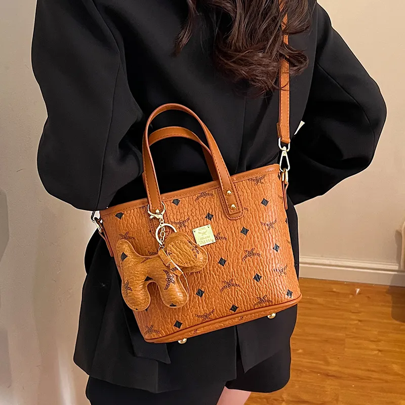 CORE BIRD PU Handbag Regular Women's Multicolor-14