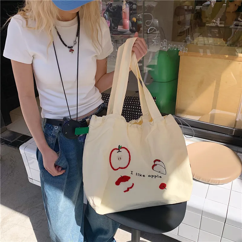 CORE BIRD Canvas Shoulder Bag Women's Multicolor-18