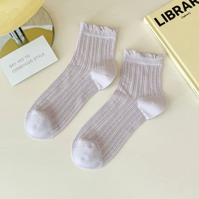 Disney Mid Calf Socks Women's Shopping Bag Combo Set-10