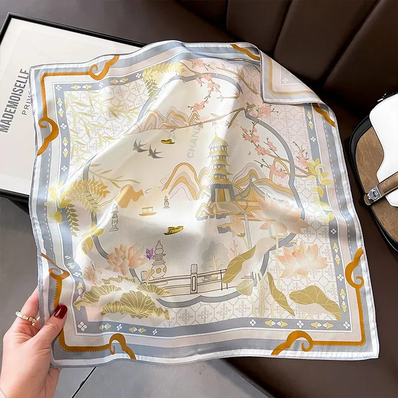 Disney 100% Silk, Mulberry Silk Scarves Women's-1