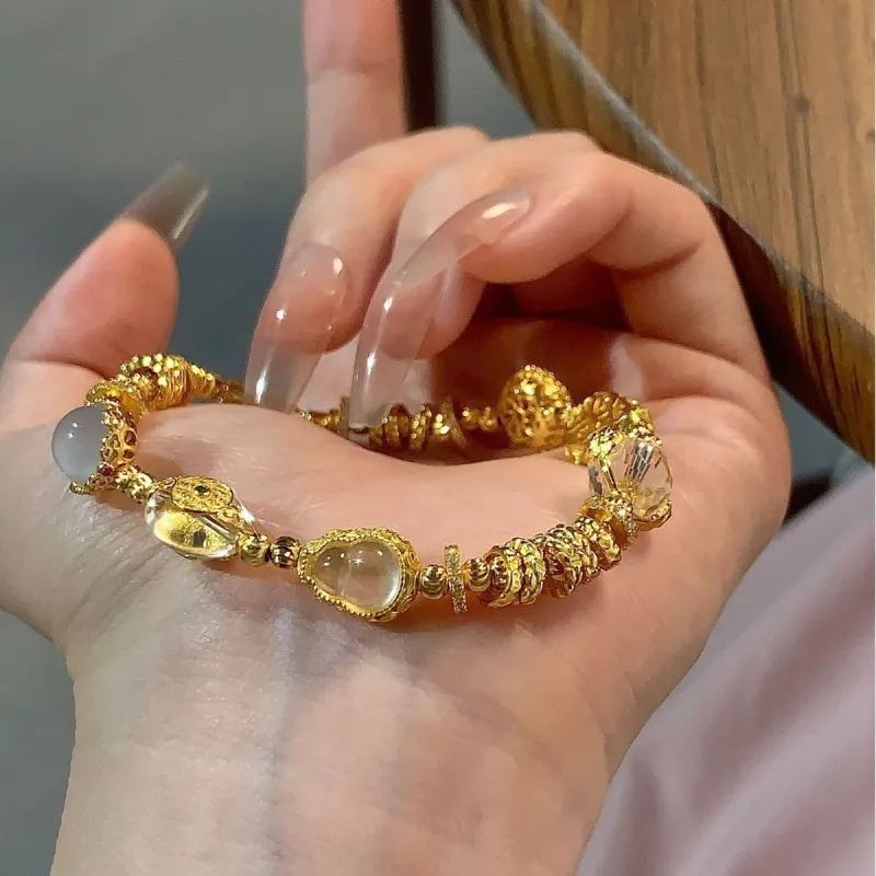 Gingerford S925 Sterling Silver With Gold Plating Bracelets Unisex-1