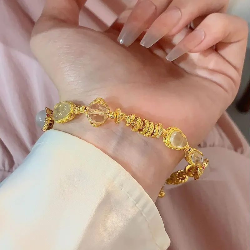 Gingerford S925 Sterling Silver With Gold Plating Bracelets Unisex-2