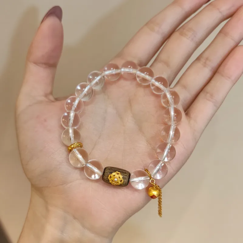 Gingerford White Crystal Bracelets Women's-3