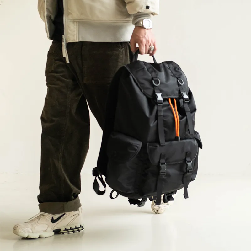 MYBRANDORIGINAL Nylon Travel Backpack Men's-9