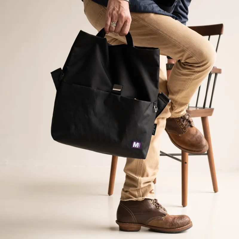 MYBRANDORIGINAL Technical Composite Fabric Shoulder Bag Crossbody Bag Handbag Regular Men's Black-6