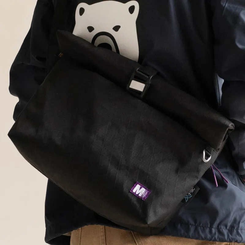MYBRANDORIGINAL Technical Composite Fabric Shoulder Bag Crossbody Bag Handbag Regular Men's Black-5