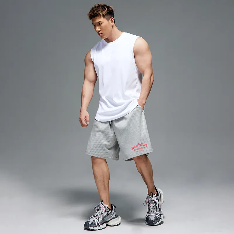 Muscle Dog Casual Shorts Men-10