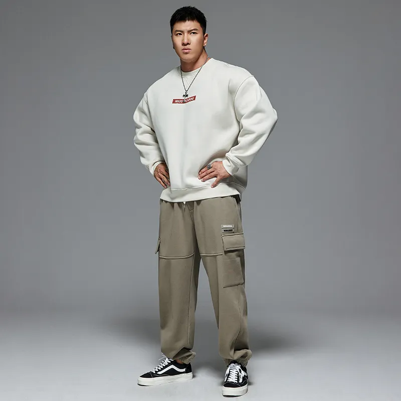 Muscle Dog Casual Pants Men-3
