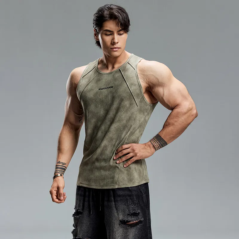 Muscle Dog Tank Tops Men-2