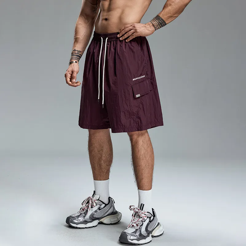 Muscle Dog Casual Shorts Men-5