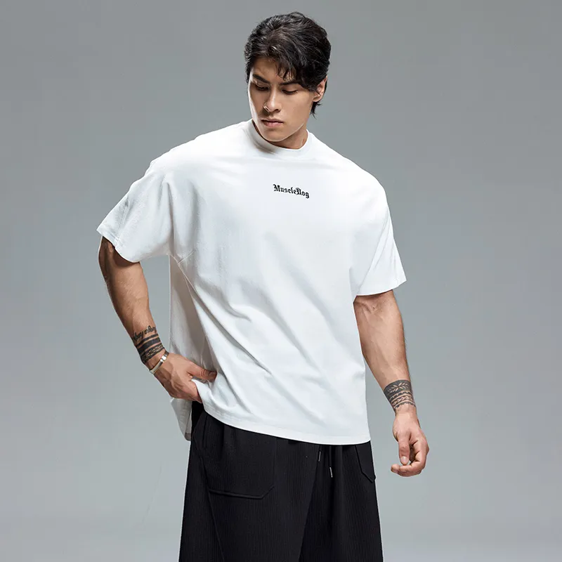 Muscle Dog T Shirts Men-3