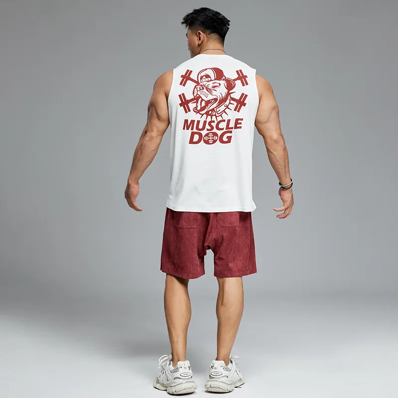 Muscle Dog Tank Tops Men-2