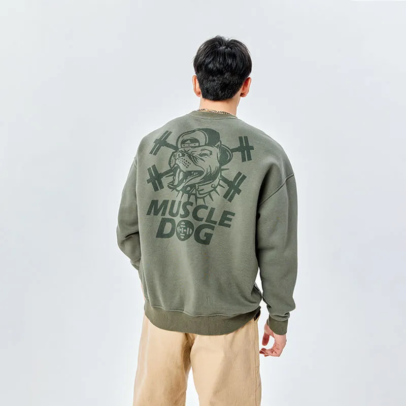Muscle Dog Sweatshirts Men-14