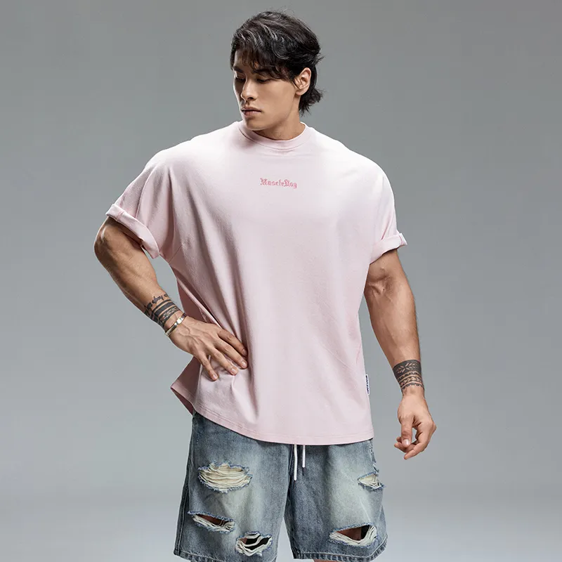 Muscle Dog T Shirts Men-7