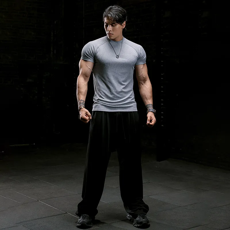 Muscle Dog T Shirts Men-7