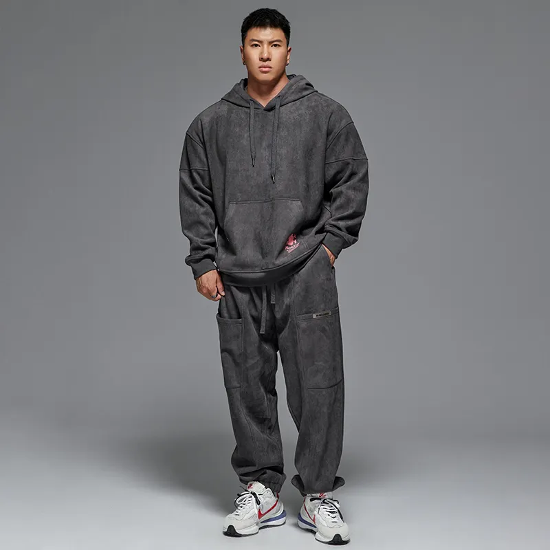 Muscle Dog Casual Pants Men's Dark Gray-6