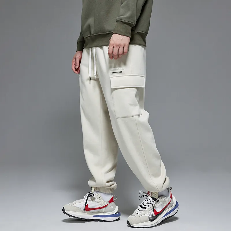 Muscle Dog Casual Pants Men-6