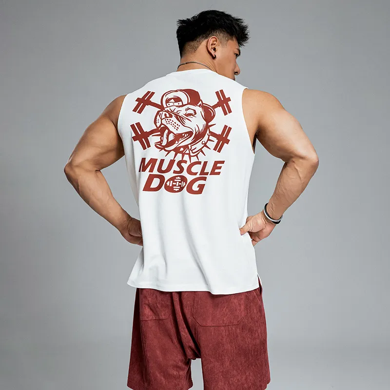 Muscle Dog Tank Tops Men-3