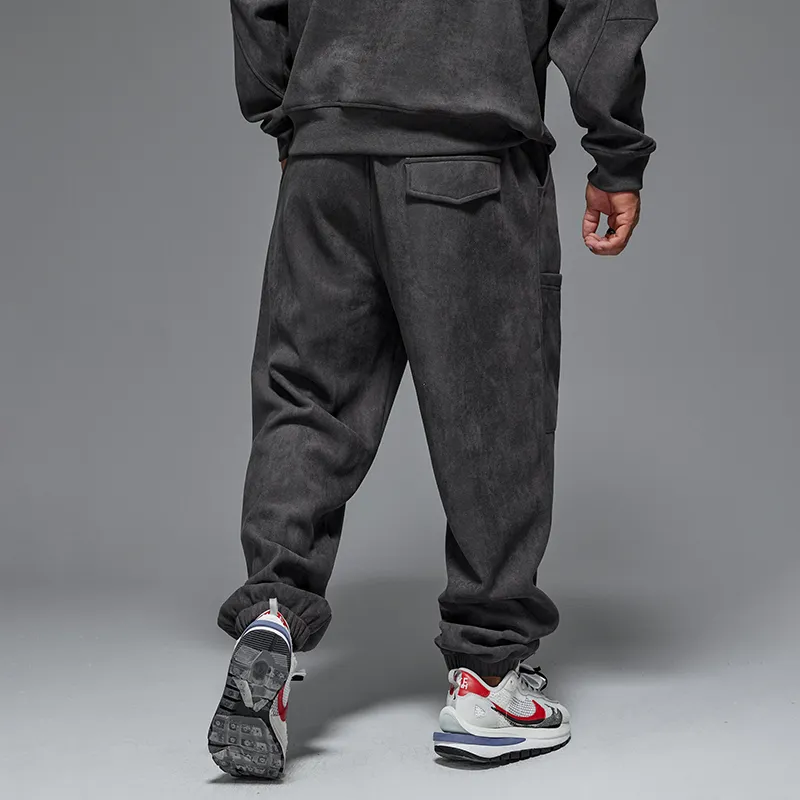 Muscle Dog Casual Pants Men's Dark Gray-2