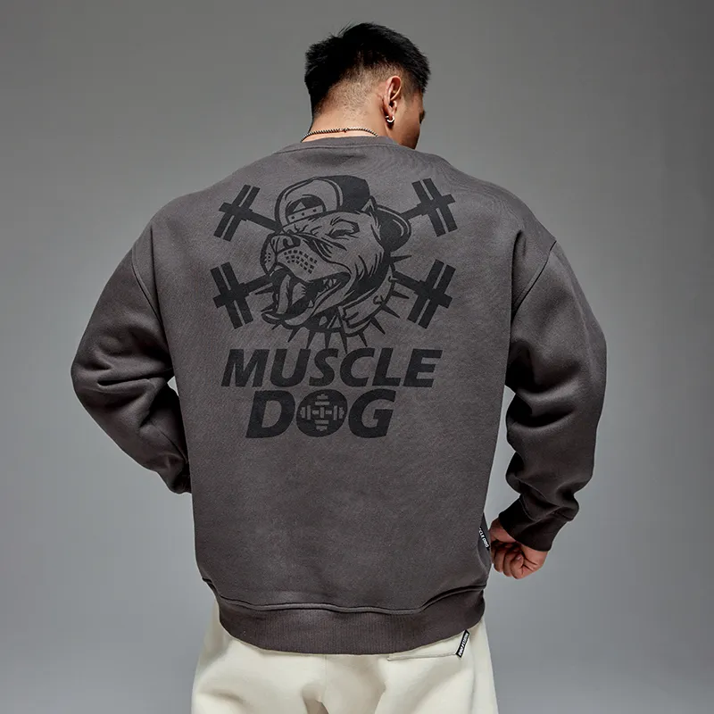 Muscle Dog Sweatshirts Men-10