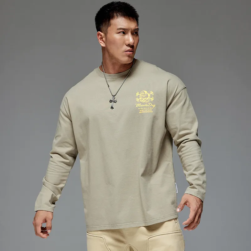 Muscle Dog Sweatshirts Men-7