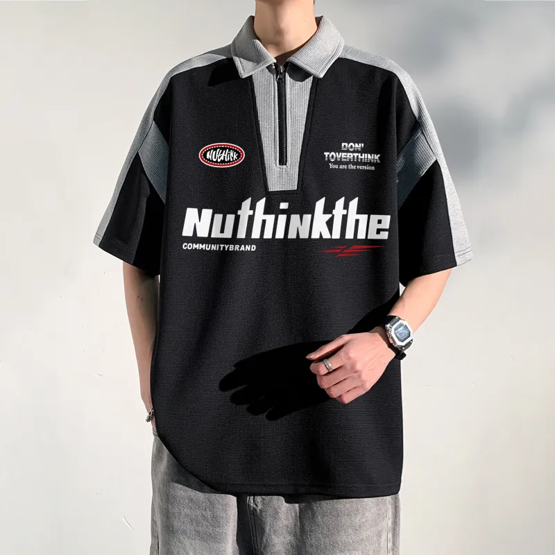 Nuthink Polo Shirts Unisex-3