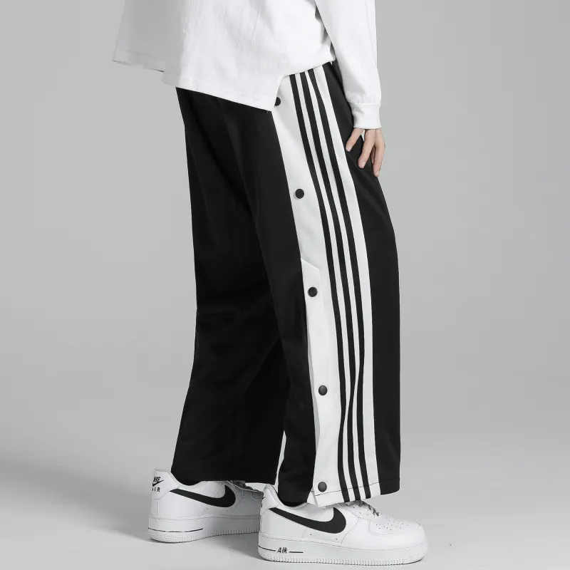 PAINT STAIN Casual Pants Unisex Classic Black-11