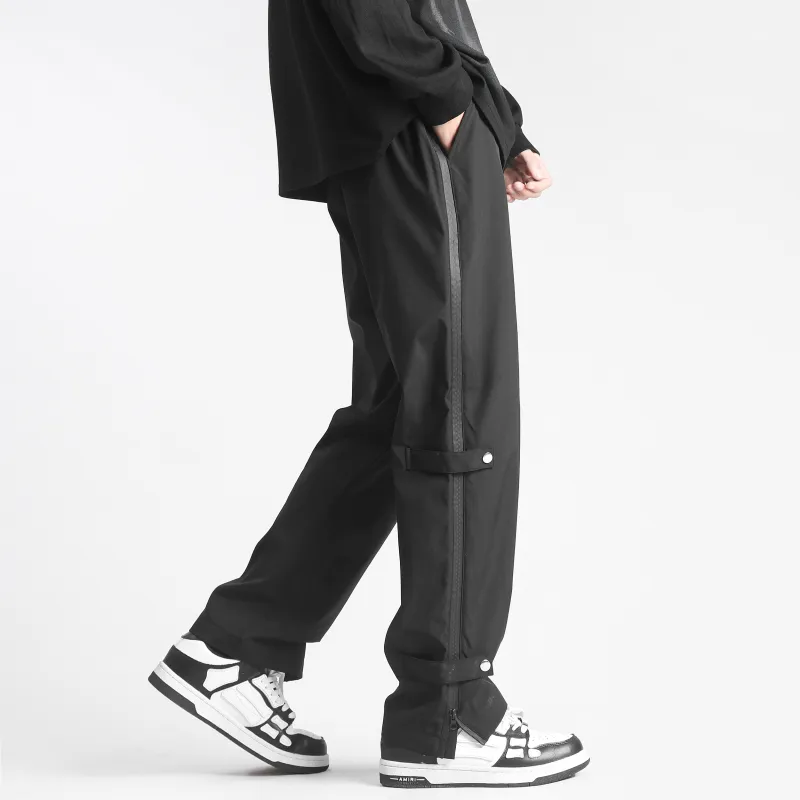 WELTER EXPERIMENT Casual Pants Unisex Classic Black-8