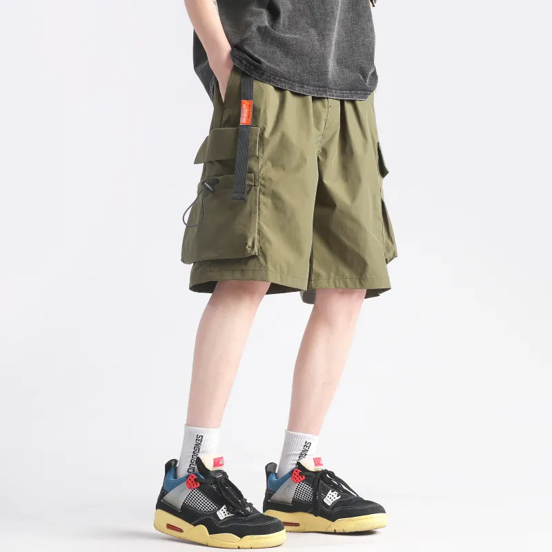 Nuthink Cargo Shorts Unisex-6