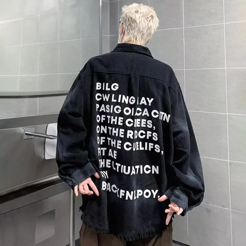 Nuthink Denim Jackets Unisex-5