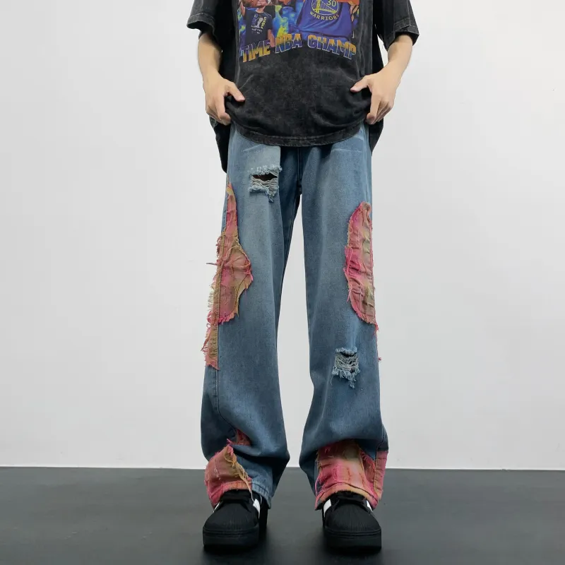TESTUNG Fashion Essentials Jeans Unisex Blue Glamor-3