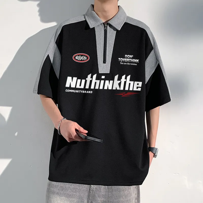 Nuthink Polo Shirts Unisex-2