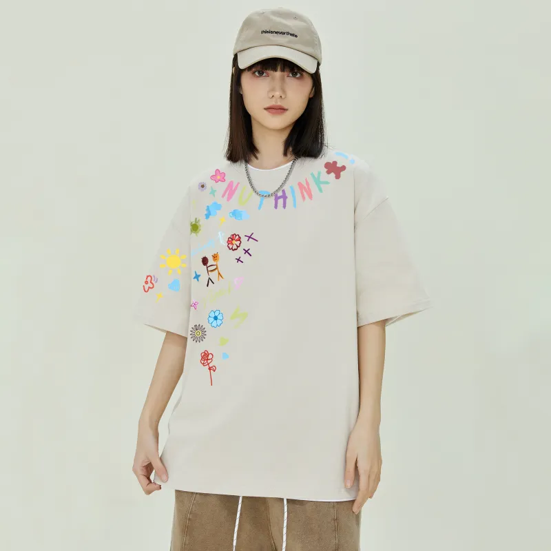 Nuthink T Shirts Unisex-10